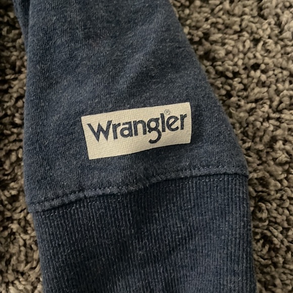 Blue wrangler, retro sweatshirt - Picture 2 of 3